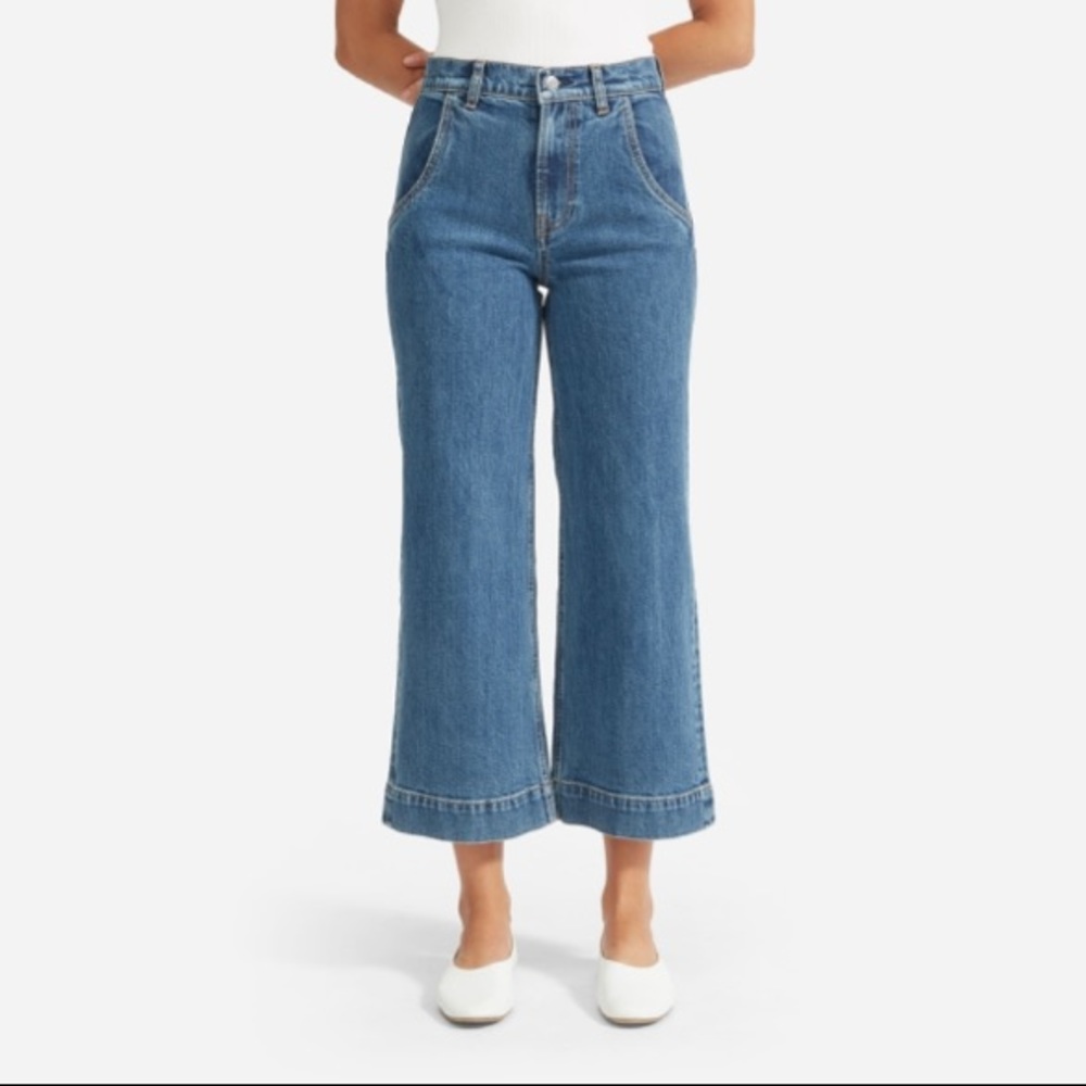 Everlane The Wide-Leg Jeans sz 31 #G3